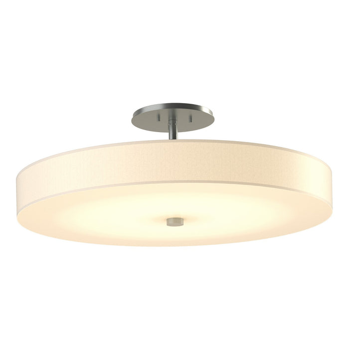 Hubbardton Forge 126805-LED-82-SH1970 LED Semi-Flush Mount, Vintage Platinum