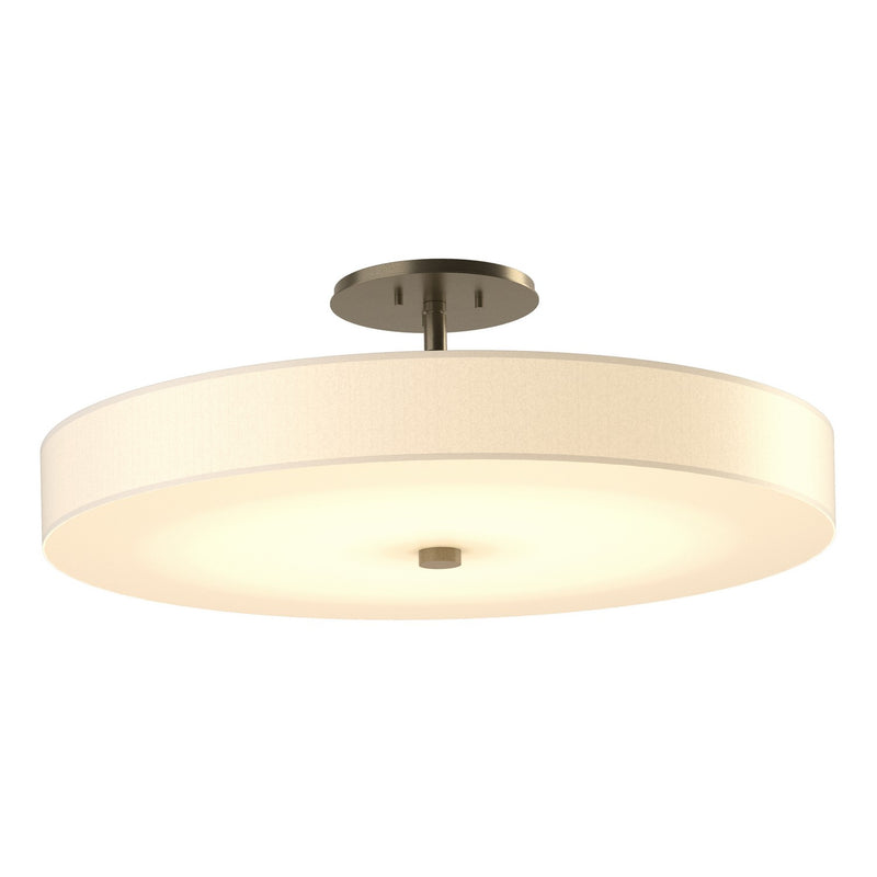 Hubbardton Forge 126805-LED-84-SH1970 LED Semi-Flush Mount, Soft Gold