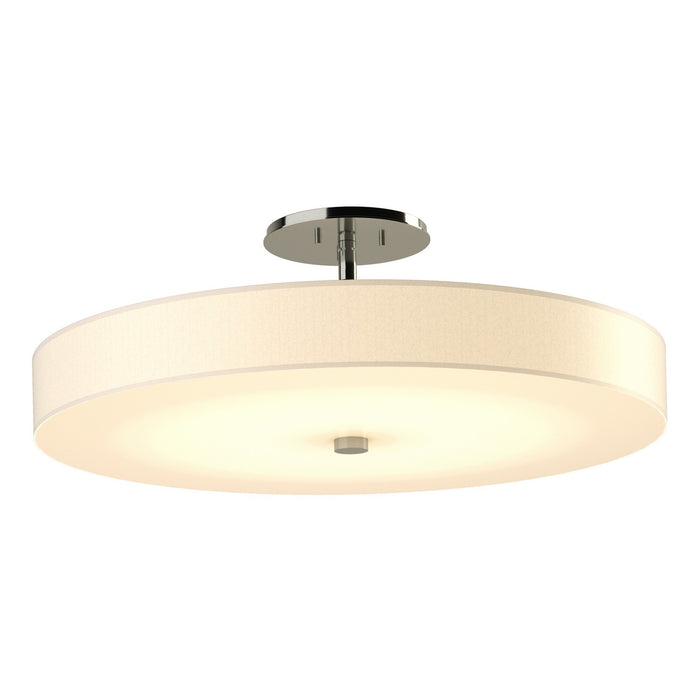 Hubbardton Forge 126805-LED-85-SH1970 LED Semi-Flush Mount, Sterling