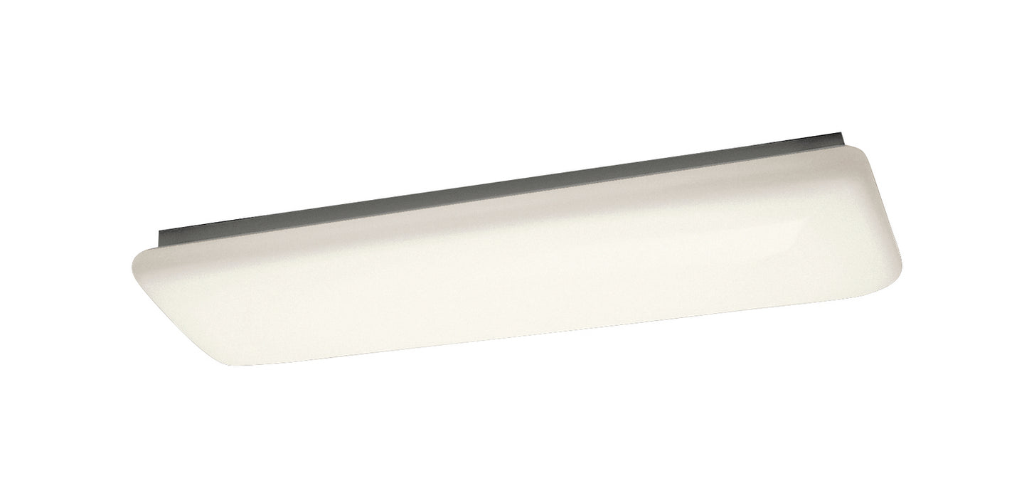 Kichler 10301WH Two Light Linear Ceiling Mount, White