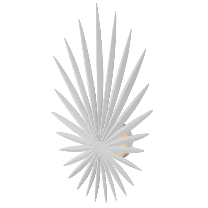 Currey and Company 5000-0235 LED Wall Sconce, Gesso White