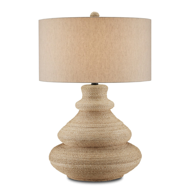 Currey and Company 6000-0846 One Light Table Lamp, Natural