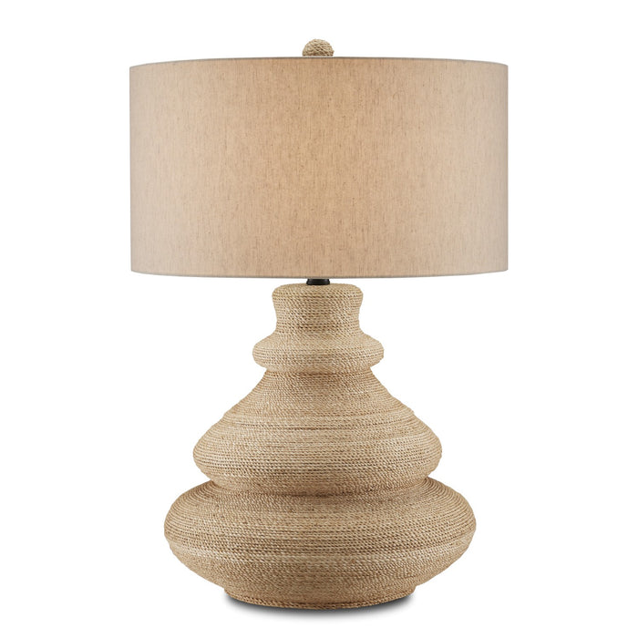 Currey and Company 6000-0846 One Light Table Lamp, Natural
