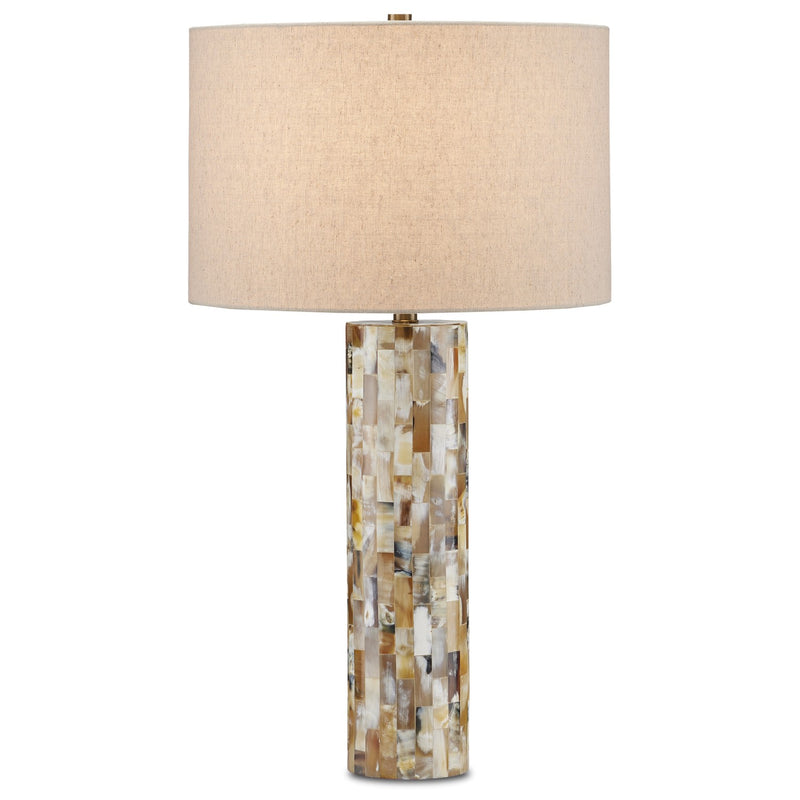 Currey and Company 6000-0880 One Light Table Lamp, Natural