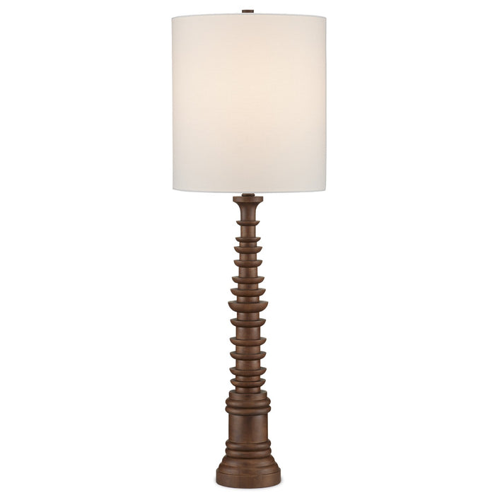 Currey and Company 6000-0897 One Light Table Lamp, Natural