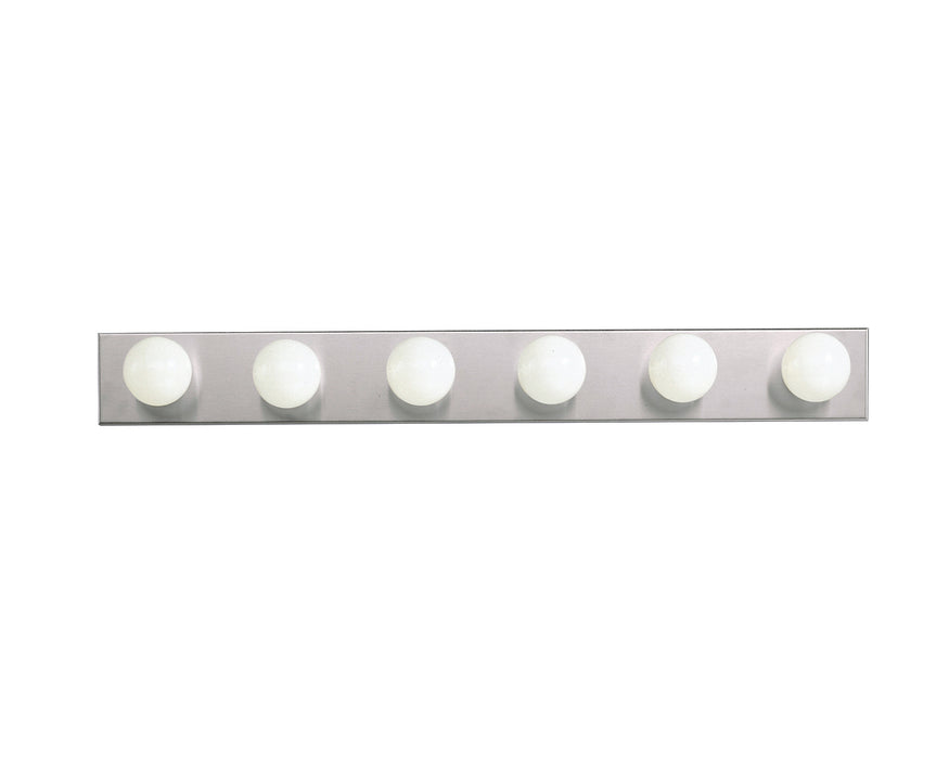 Kichler 626NI Six Light Linear Bath, Brushed Nickel