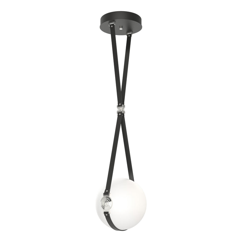 Hubbardton Forge 131040-LED-STND-10-24-LK-HF-GG0670 LED Pendant, Black