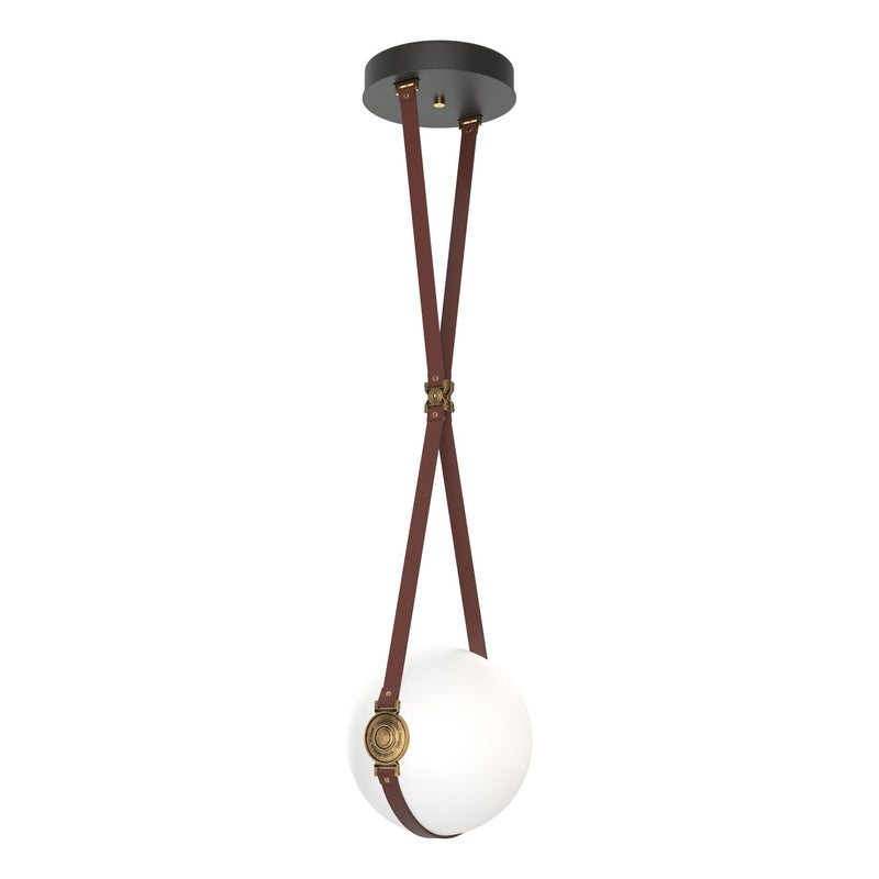 Hubbardton Forge 131040-LED-STND-10-27-LB-HF-GG0670 LED Pendant, Black