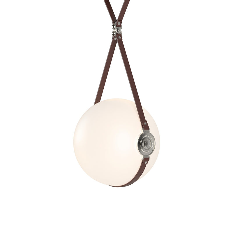 Hubbardton Forge 131042-LED-LONG-10-24-LB-HF-GG0680 LED Pendant, Black