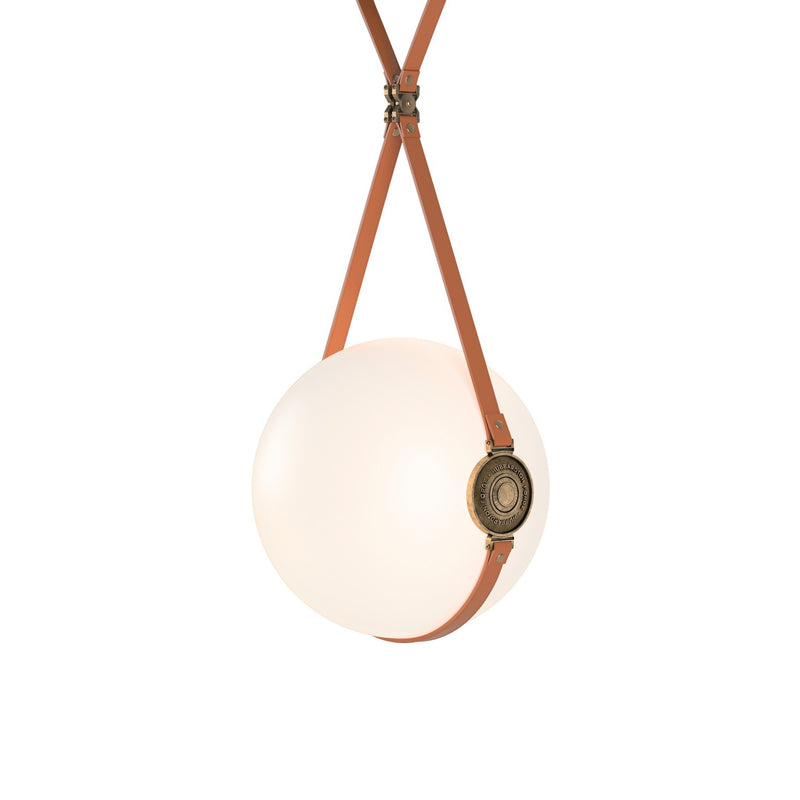 Hubbardton Forge 131042-LED-LONG-10-27-LC-HF-GG0680 LED Pendant, Black