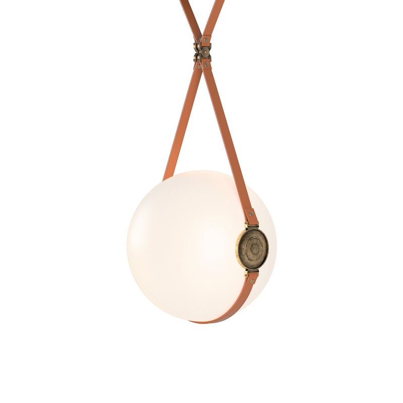 Hubbardton Forge 131042-LED-LONG-10-27-LC-NL-GG0680 LED Pendant, Black
