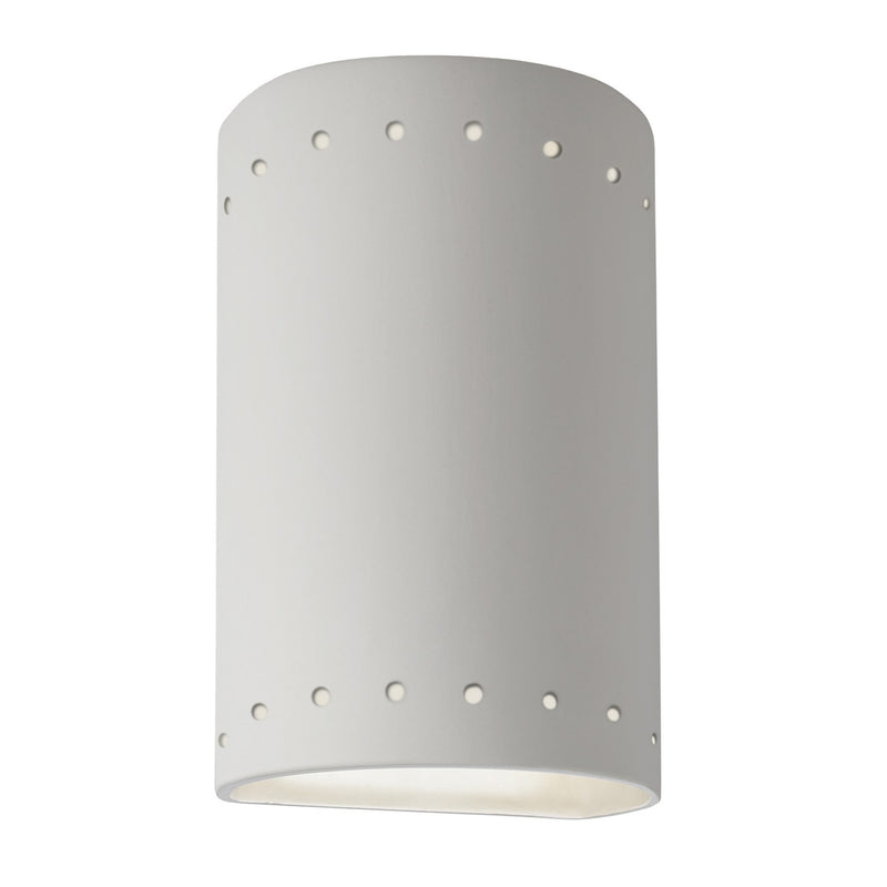 Justice Designs CER-0995W-BIS-LED1-1000 LED Lantern, Bisque