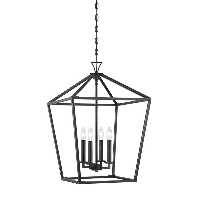 Savoy House 3-421-4-44 Four Light Pendant, Classic Bronze