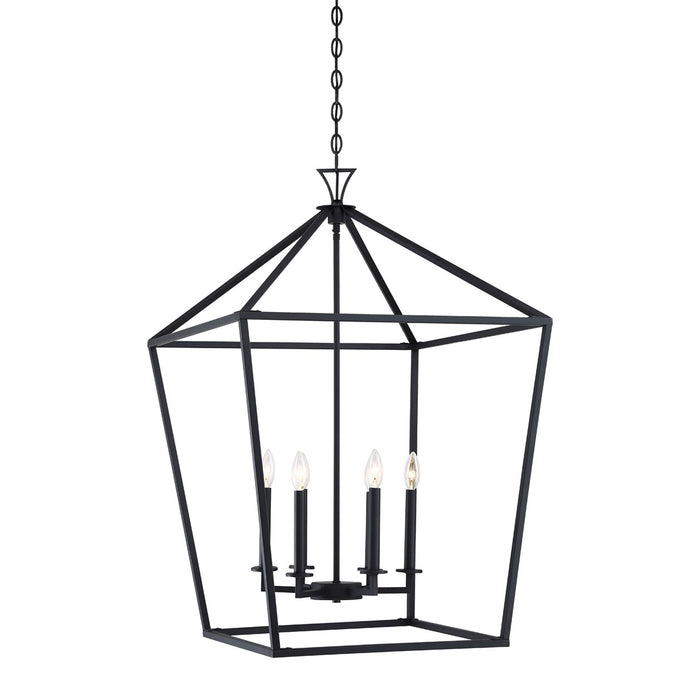 Savoy House 3-422-6-89 Six Light Pendant, Matte Black