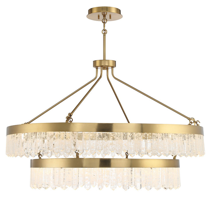 Savoy House 7-1622-117-322 LED Pendant, Warm Brass