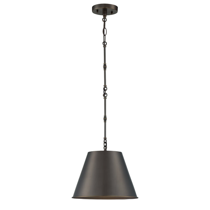 Savoy House 7-232-1-323 One Light Pendant, Old Bronze