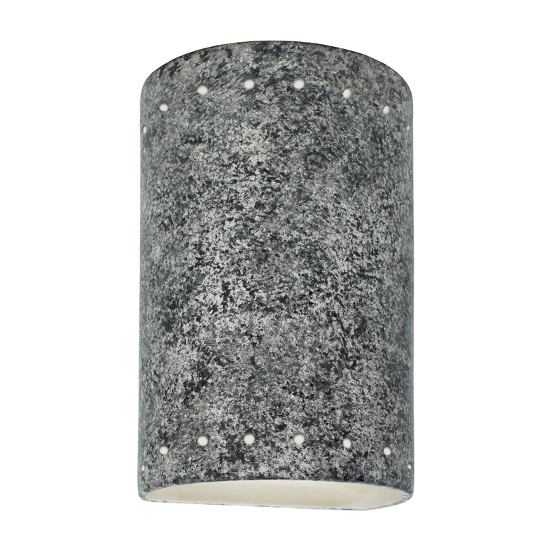 Justice Designs CER-0995W-GRAN Lantern, Granite