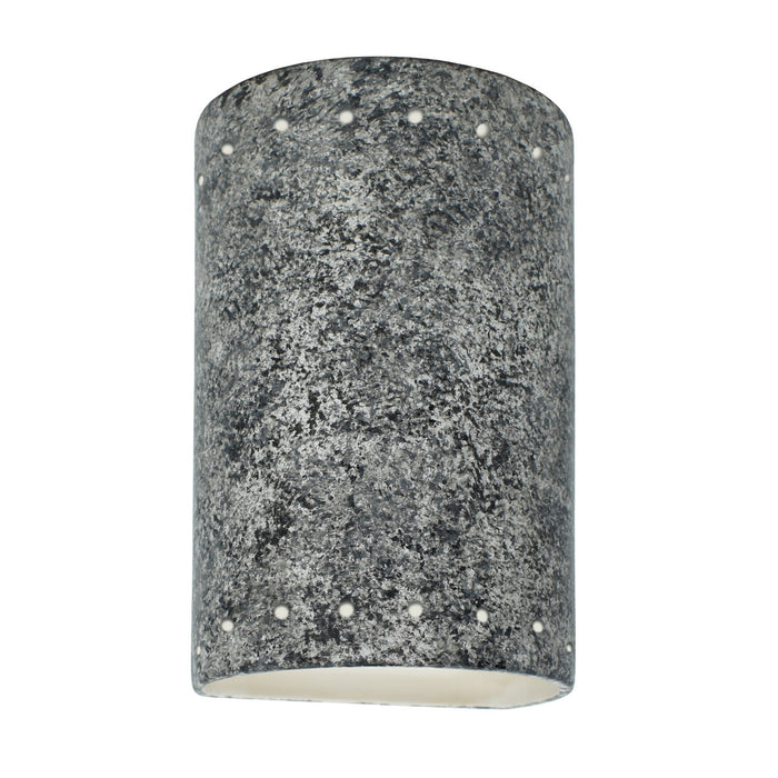 Justice Designs CER-0995W-GRAN-LED1-1000 LED Lantern, Granite