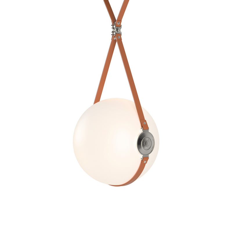 Hubbardton Forge 131042-LED-SHRT-10-24-LC-NL-GG0680 LED Pendant, Black