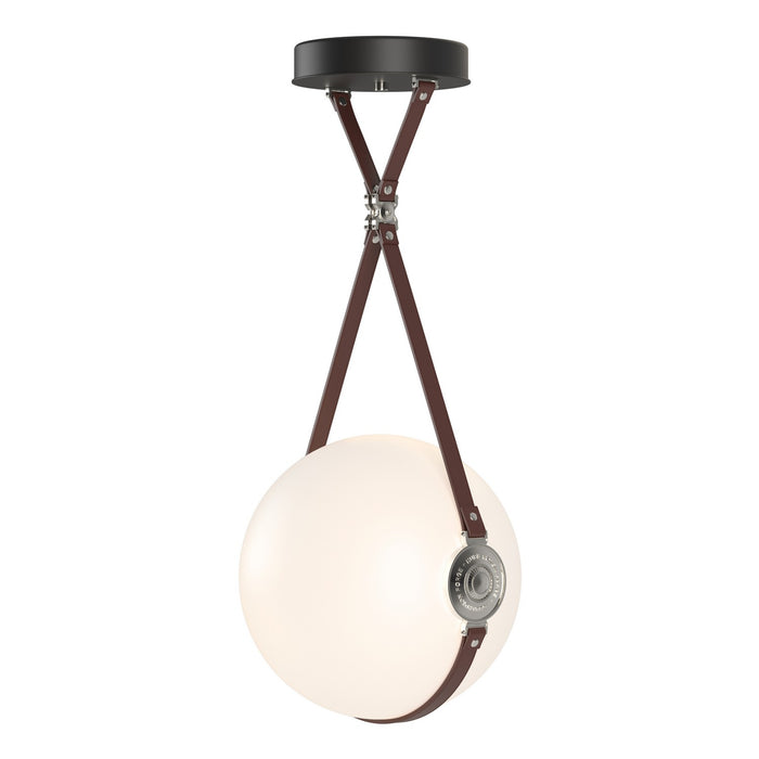 Hubbardton Forge 131042-LED-STND-10-24-LB-HF-GG0680 LED Pendant, Black