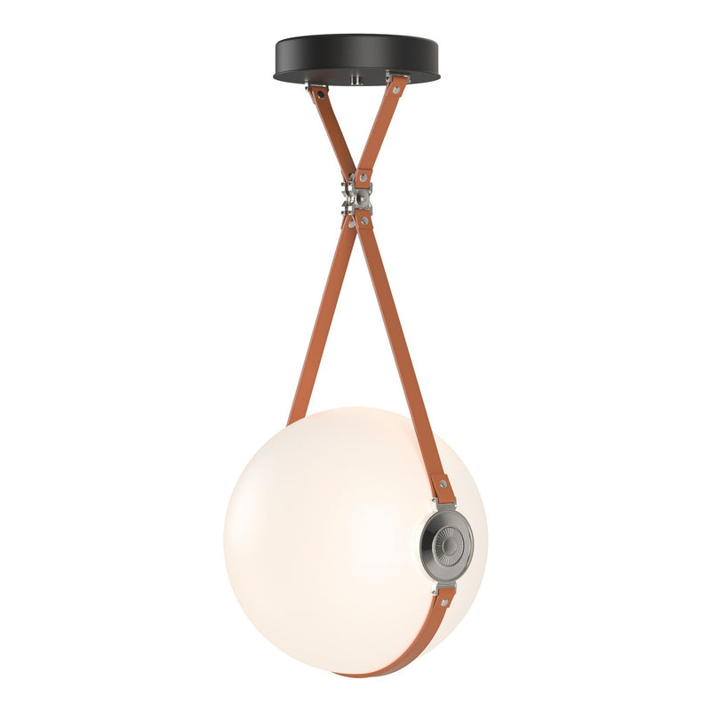 Hubbardton Forge 131042-LED-STND-10-24-LC-NL-GG0680 LED Pendant, Black