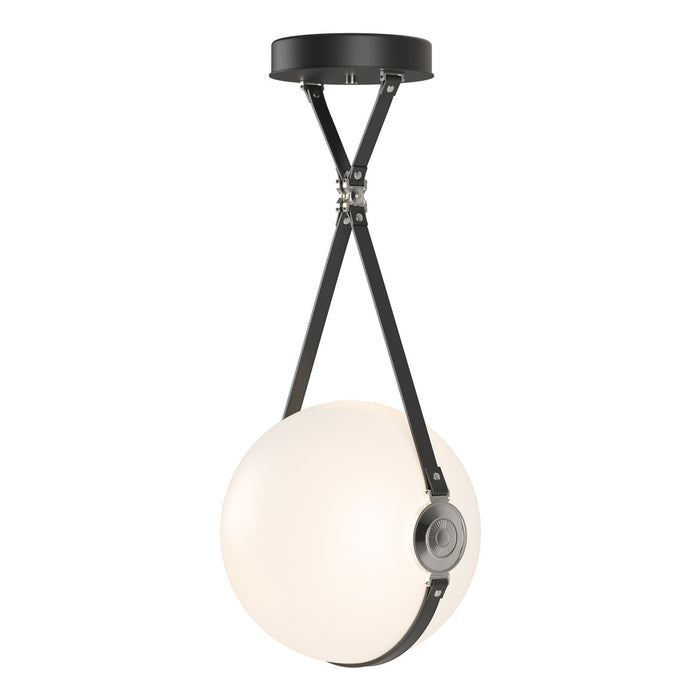 Hubbardton Forge 131042-LED-STND-10-24-LK-NL-GG0680 LED Pendant, Black