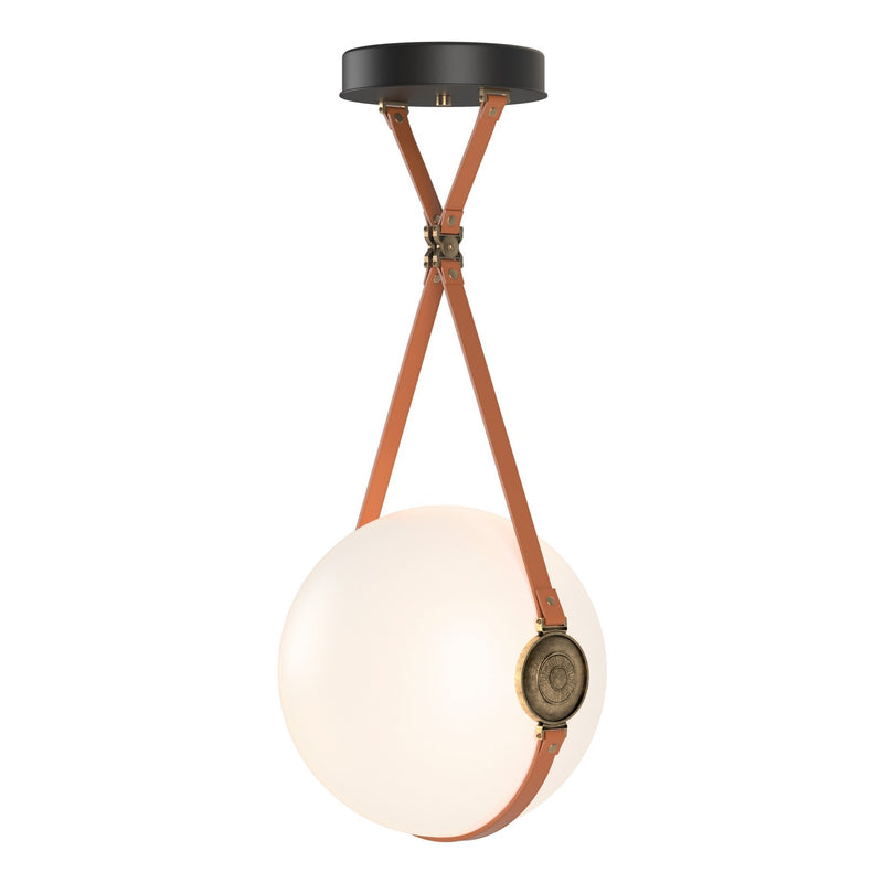 Hubbardton Forge 131042-LED-STND-10-27-LC-NL-GG0680 LED Pendant, Black