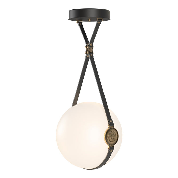 Hubbardton Forge 131042-LED-STND-10-27-LK-NL-GG0680 LED Pendant, Black