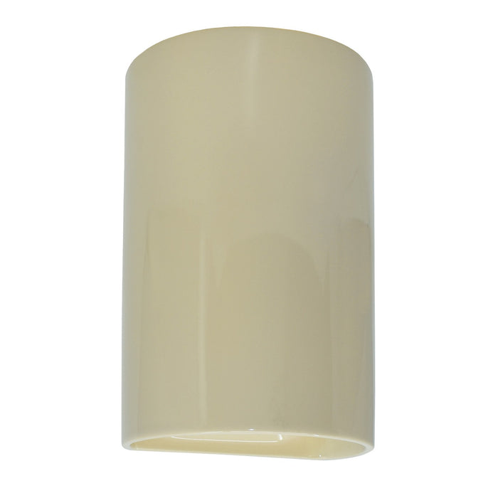 Justice Designs CER-1265W-VAN-LED1-1000 LED Lantern, Vanilla (Gloss)