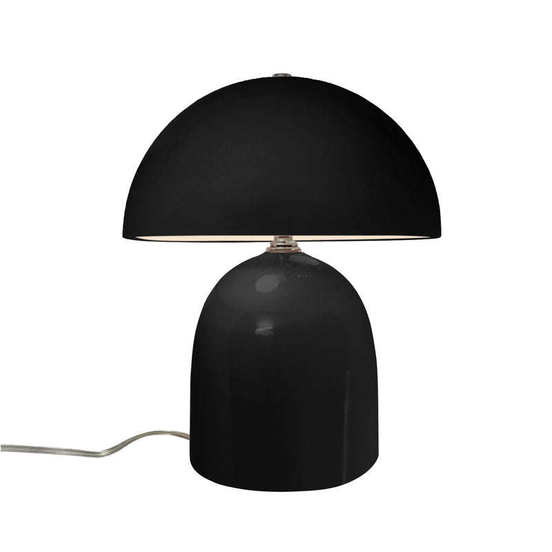 Justice Designs CER-2510-BKMT Two Light Portable, Gloss Black with Matte White internal