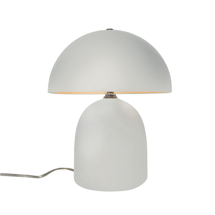 Justice Designs CER-2510-MTGD Two Light Portable, Matte White with Champagne Gold internal