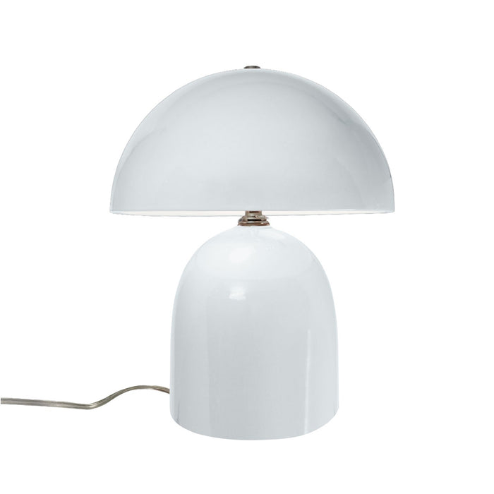 Justice Designs CER-2510-WTWT Two Light Portable, Gloss White (outside and inside of fixture)