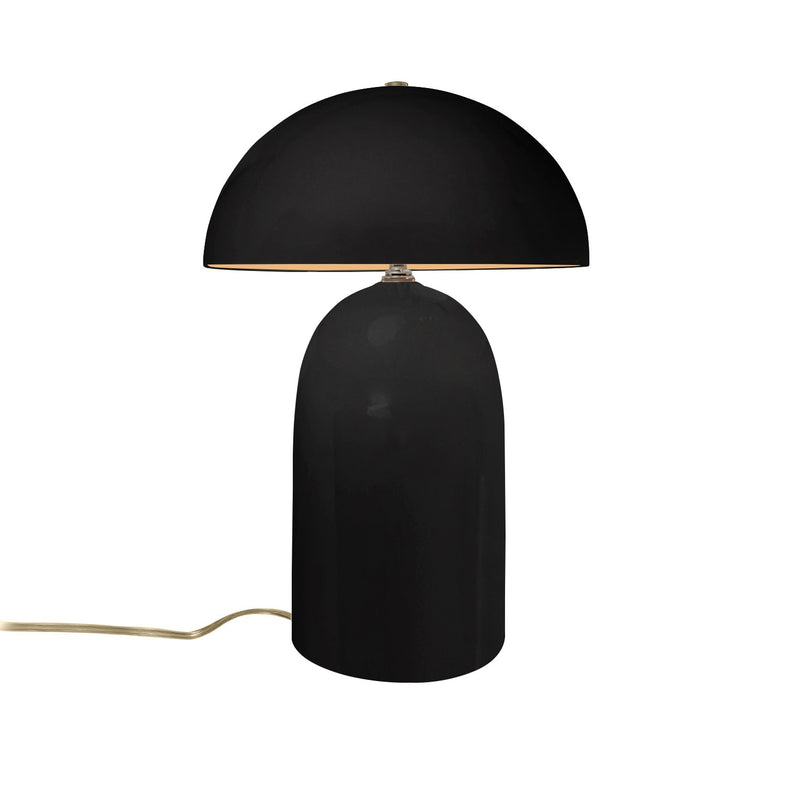 Justice Designs CER-2515-CBGD Two Light Portable, Carbon Matte Black with Champagne Gold internal