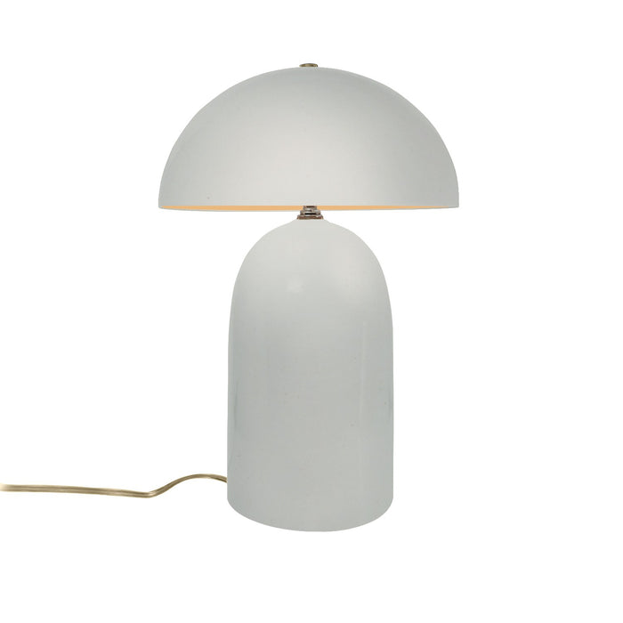 Justice Designs CER-2515-MTGD Two Light Portable, Matte White with Champagne Gold internal