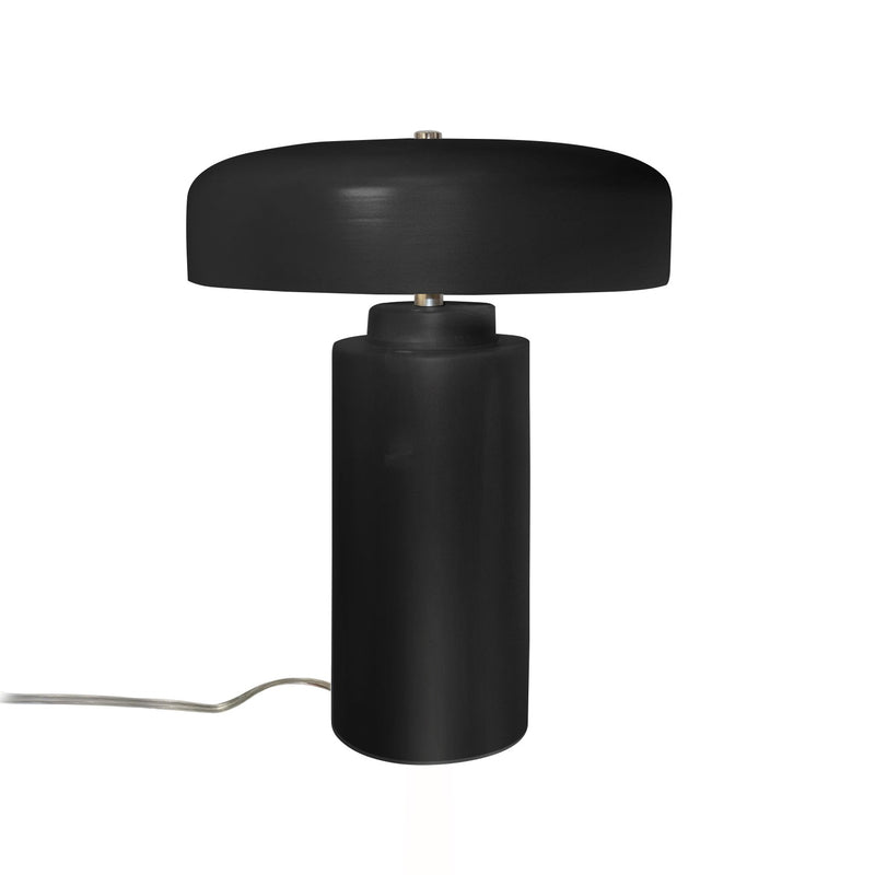 Justice Designs CER-2525-BKMT Two Light Portable, Gloss Black with Matte White internal