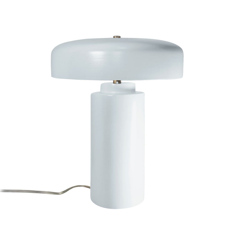 Justice Designs CER-2525-WTWT Two Light Portable, Gloss White (outside and inside of fixture)