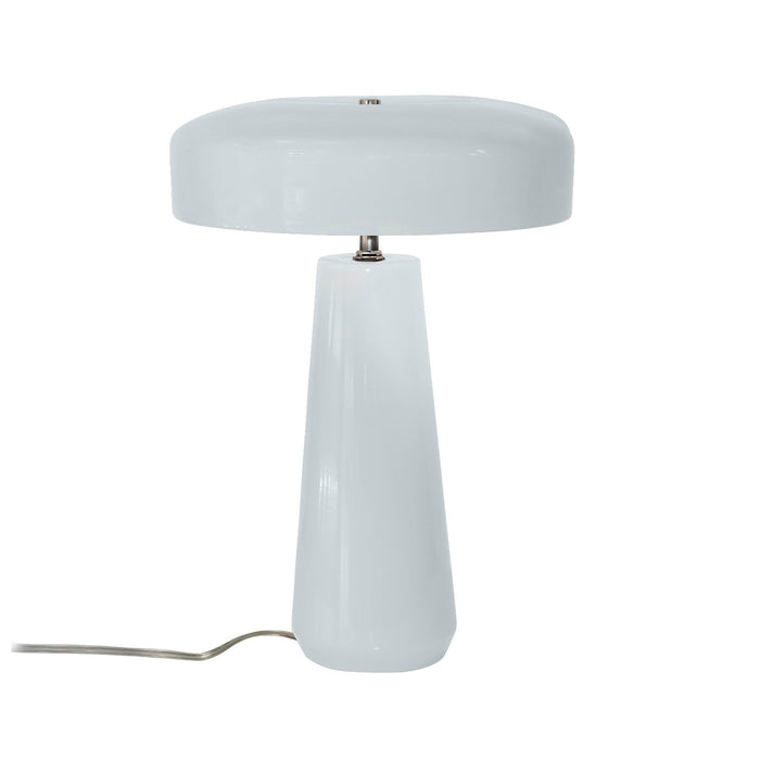 Justice Designs CER-2535-WTWT Two Light Portable, Gloss White (outside and inside of fixture)