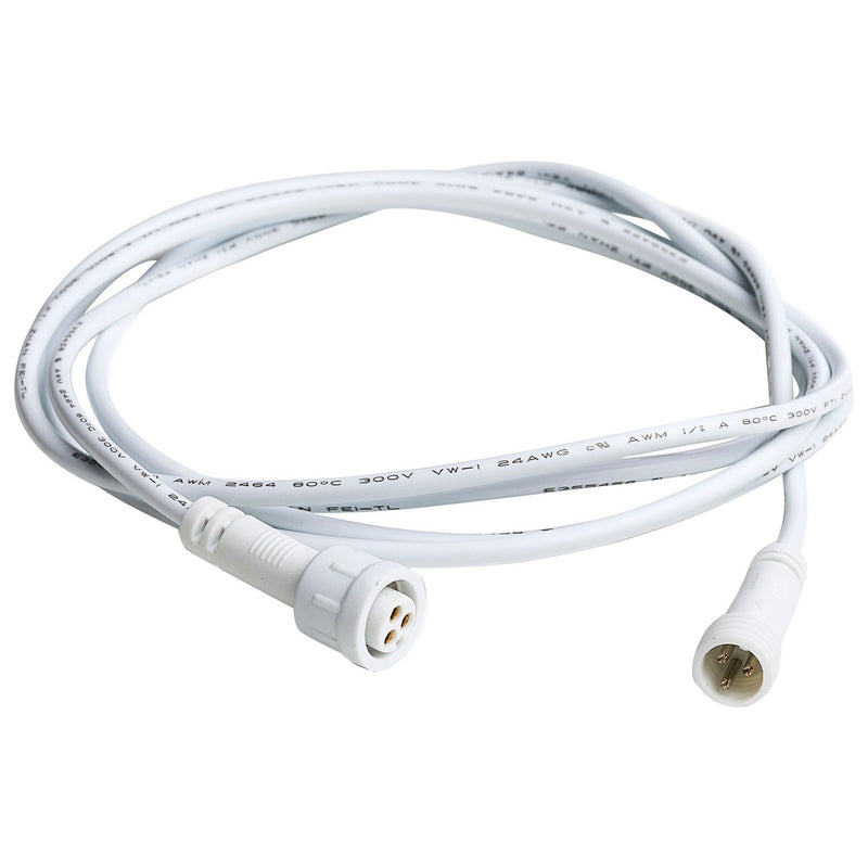 Satco 80-985 Remote Driver Extension Cable, White