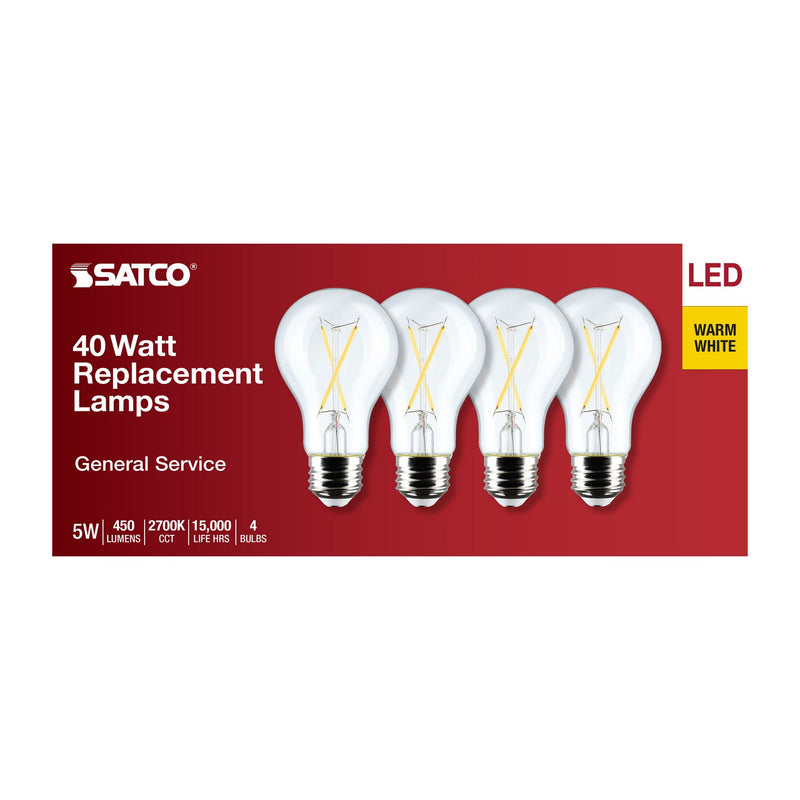 Satco S12460 Light Bulb, Clear