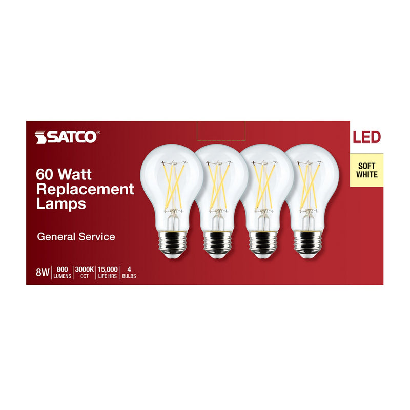Satco S12463 Light Bulb, Clear