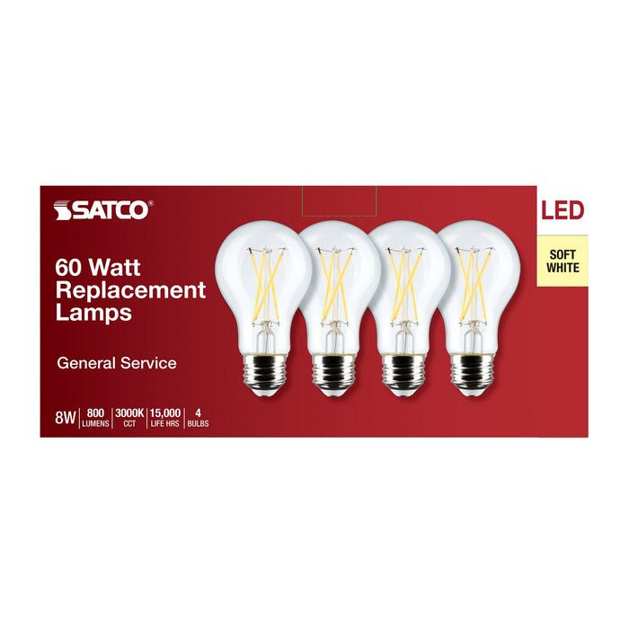 Satco S12463 Light Bulb, Clear