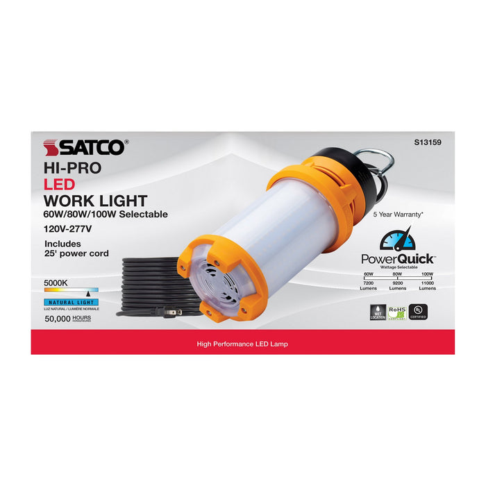 Satco S13159 LED Lamp, Yellow