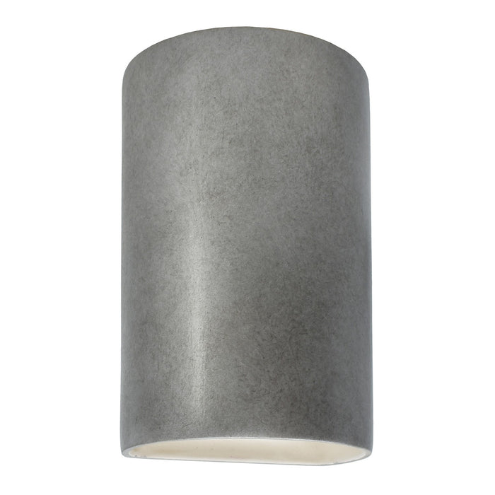 Justice Designs CER-5265W-ANTS LED Wall Sconce, Antique Silver