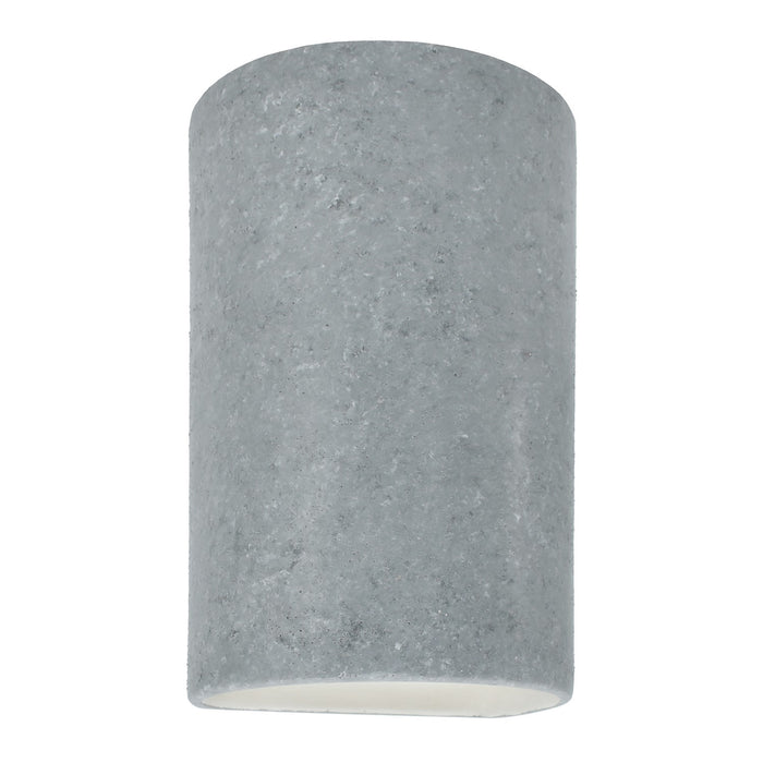 Justice Designs CER-5265W-CONC LED Wall Sconce, Concrete