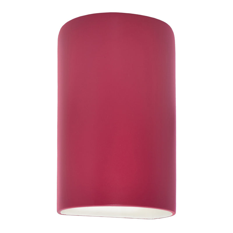 Justice Designs CER-5265W-CRSE LED Wall Sconce, Cerise
