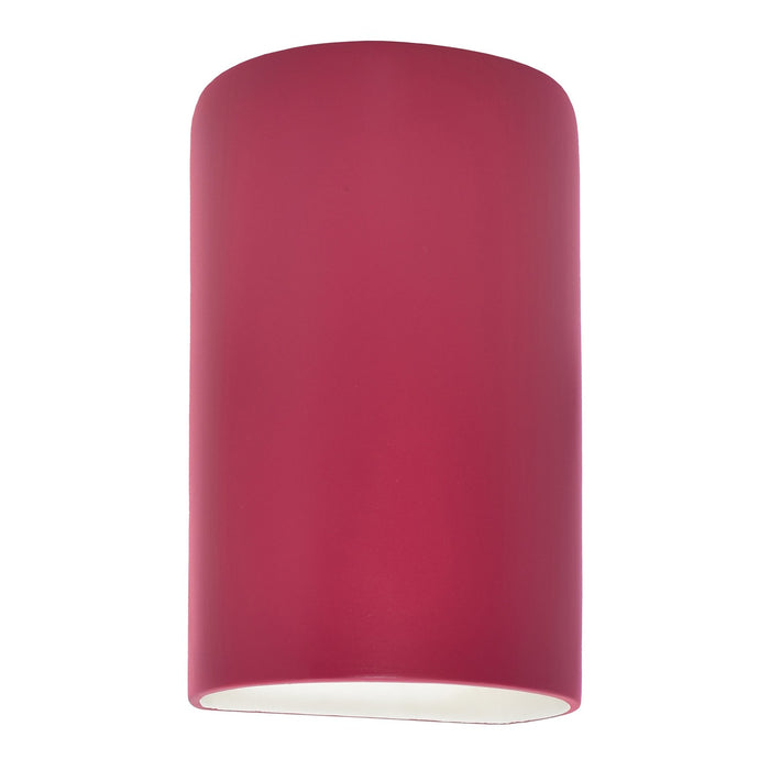 Justice Designs CER-5265W-CRSE LED Wall Sconce, Cerise