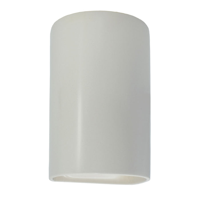 Justice Designs CER-5265W-MAT LED Wall Sconce, Matte White