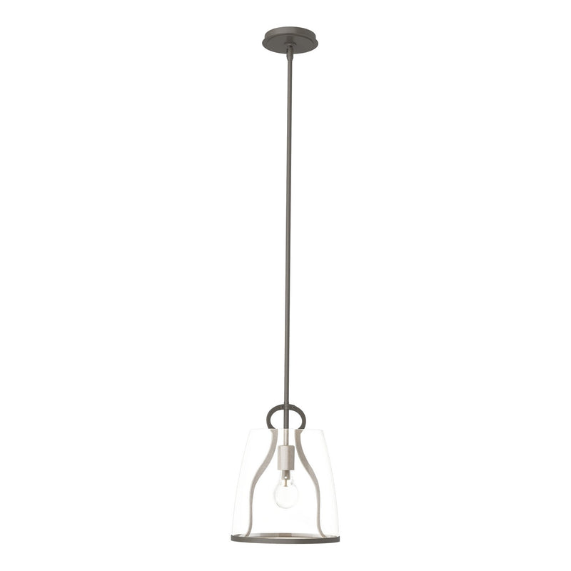 Hubbardton Forge 131065-SKT-MULT-07-ZM0721 One Light Pendant, Dark Smoke