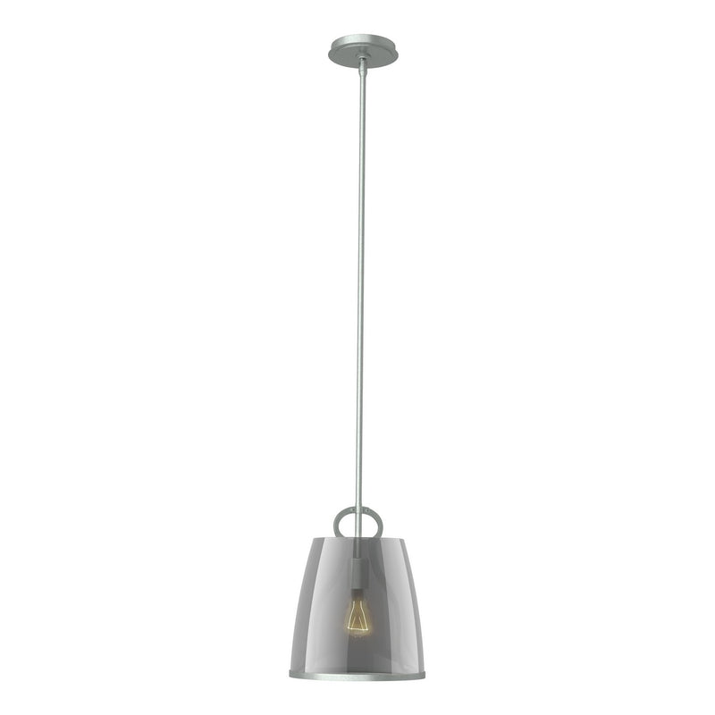 Hubbardton Forge 131065-SKT-MULT-82-PS0721 One Light Pendant, Vintage Platinum