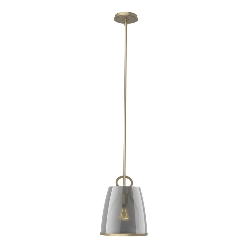 Hubbardton Forge 131065-SKT-MULT-84-PS0721 One Light Pendant, Soft Gold